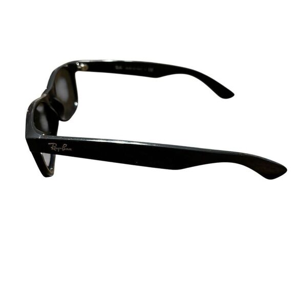 Ray-Ban Men's New Wayfarer Sunglasses Black Frame Polarized Lens - Picture 6 of 10